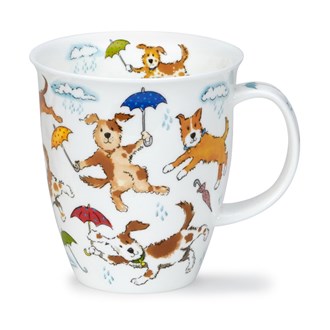 Nevis Raining Dogs mug